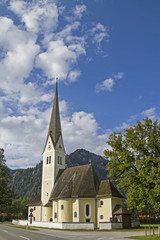 Fototapeta na wymiar St. Leonhard in Fischhausen