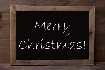 Fototapeta premium Chalkboard With Merry Christmas