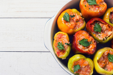 Stuffed peppers