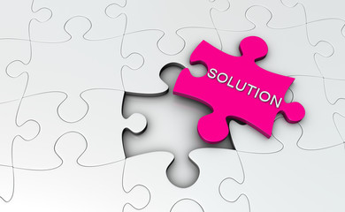 Fototapeta premium Solution