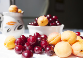 fruit on the table