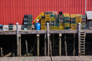 Dockside Lobster Traps
