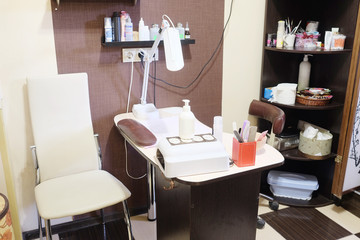 interior of a beauty salon