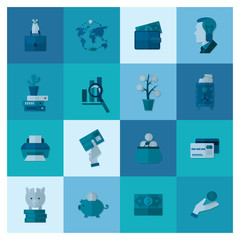 Business and Finance Icon Set