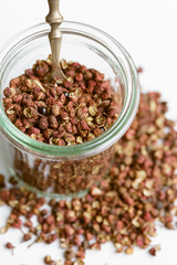 Sichuan pepper or Szechuan pepper (Zanthoxylum piperitum)