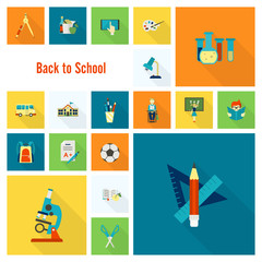 School and Education Icons