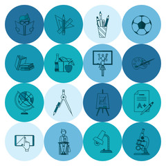 School and Education Icons