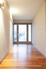 Empty unfurnished hall