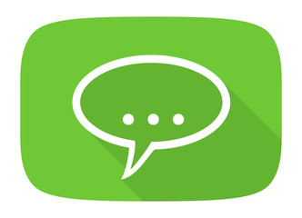 forum flat design modern icon