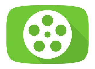 film flat design modern icon
