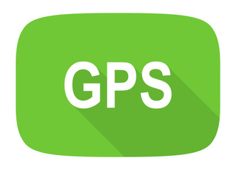 gps flat design modern icon