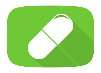 drugs flat design modern icon