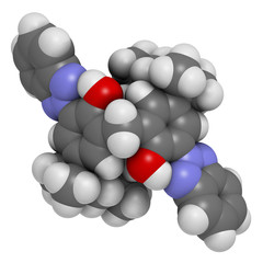 Bisoctrizole sunscreen molecule. 