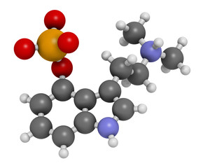 Psilocybin psychedelic mushroom molecule. 