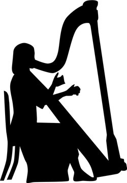 Harp player
