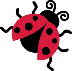 Fototapeta premium Phantasy Ladybug