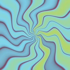 Psychadelic abstract illustration background