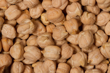 Macro chickpeas