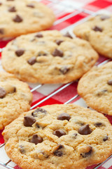 Chocolate Chip Cookies Vertical