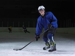 ice hockey player in action