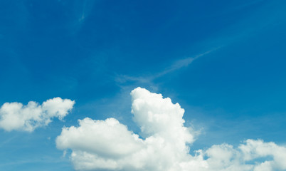 Blue-sky with clouds
