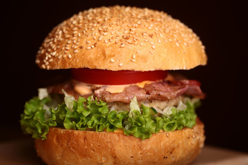 Big fresh burger