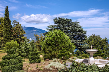 Livadia palace park, Yalta, Crimea
