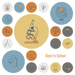 School and Education Icons