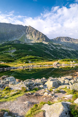 Naklejka premium Beautiful scenery of Tatra Mountains National Park