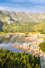 Beautiful scenery of Tatra Mountains National Park
