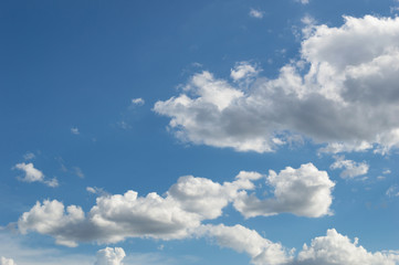 Fototapeta premium closeup cloud and blue sky background