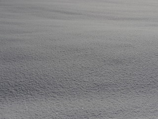 Snow surface winter
