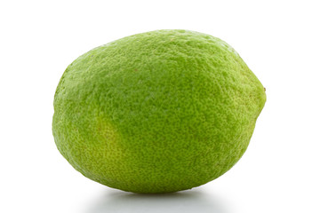 lemon on white background