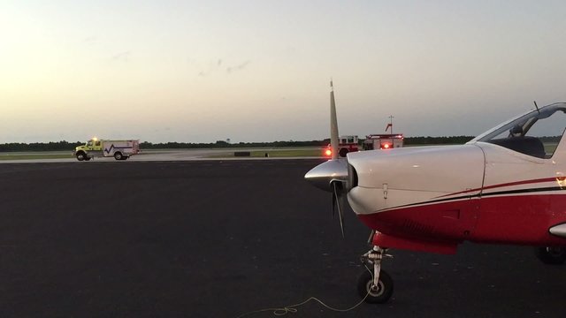 General aviation ramp