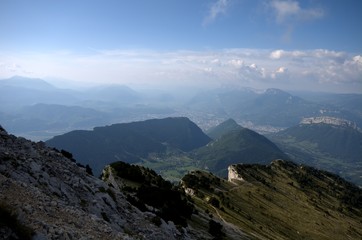 Fototapeta premium Chamechaude - Chartreuse - Isère.