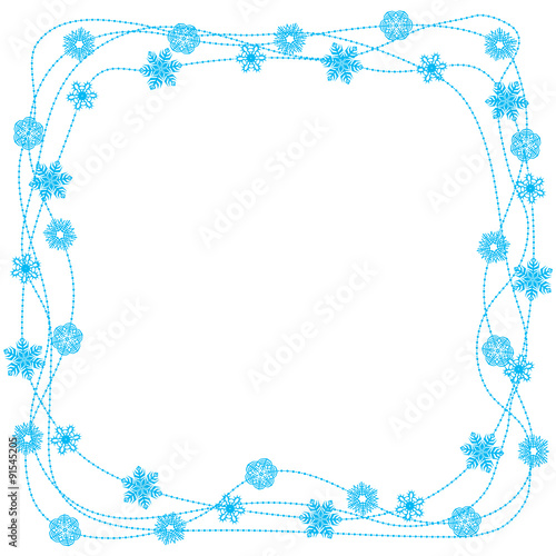 &quot;Christmas snow border&quot; Stock image and royalty-free vector files on