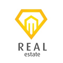 Property Real Estate logo icon vector 
