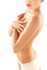 Fototapeta premium Slim woman body