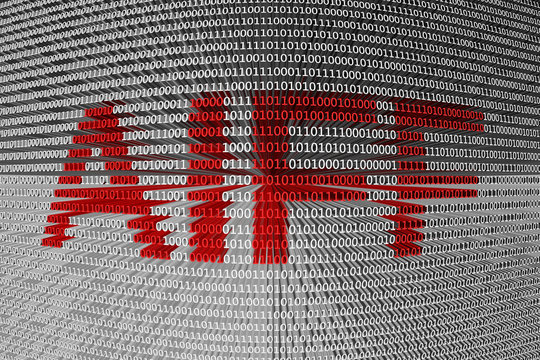 AIFF is presented in the form of binary code