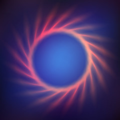 Shining cosmic abstract background