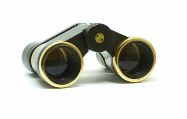 Theater black binoculars