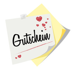 Post it | Notizzettel | Gutschein