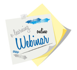 Post it | Notizzettel | Webinar