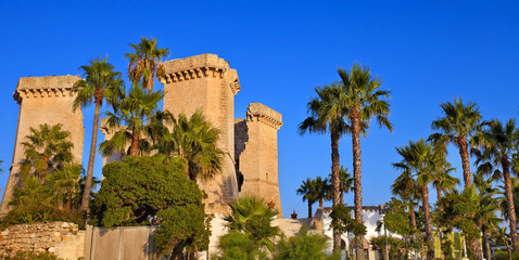 Le quattro colonne, costiera salento, Puglia, Italy