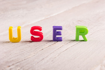 user