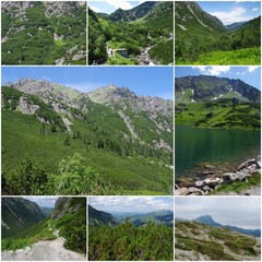 Tatra Mountains, Poland - photo collage