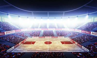 Obraz premium Basketball arena