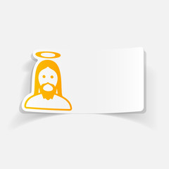 realistic design element: jesus