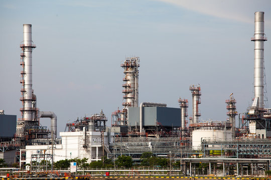 petrochemical industrial plant in Bangkok