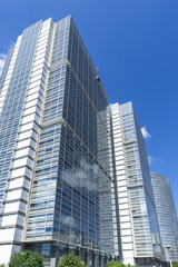 Obraz na płótnie Canvas 品川インターシティの高層ビル